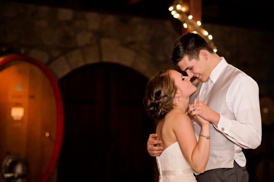 Our first dance as husband and wife