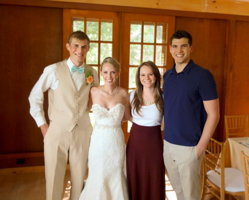 Congratulations to the happy couple!